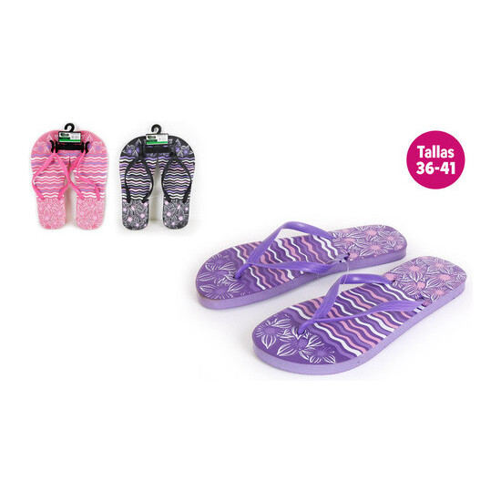 ZAPATILLAS PLAYA DISEÑO OCEAN MORADO TALLA 39 image 0