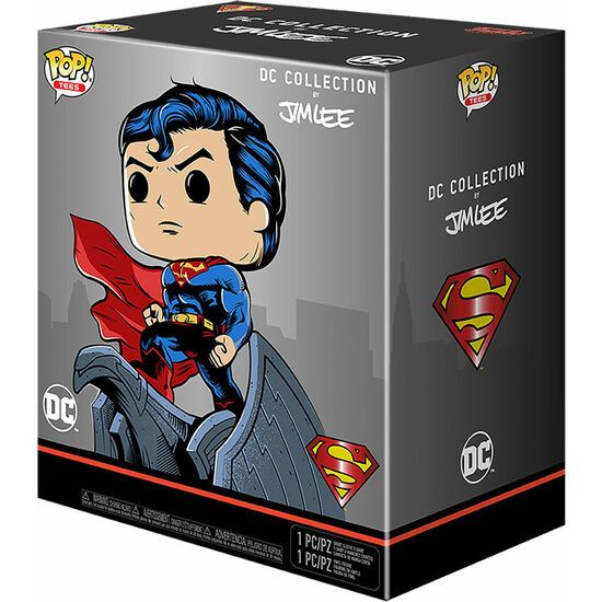 SET FIGURA POP & TEE DC COMICS JIM LEE SUPERMAN EXCLUSIVE image 2