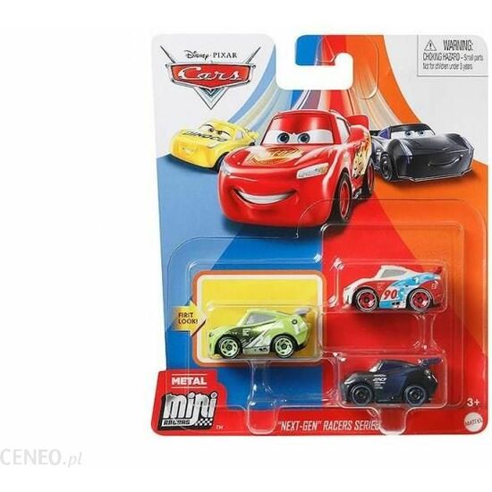 PACK 3 COCHES CARS MINI RACERS image 4