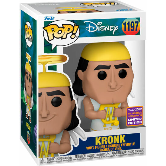 FIGURA POP DISNEY EL EMPERADOR Y SUS LOCURAS KRONK EXCLUSIVE image 0