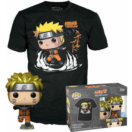 SET FIGURA POP & TEE NARUTO SHIPPUDEN EXCLUSIVE image 0