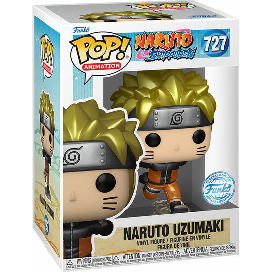 SET FIGURA POP & TEE NARUTO SHIPPUDEN EXCLUSIVE image 1