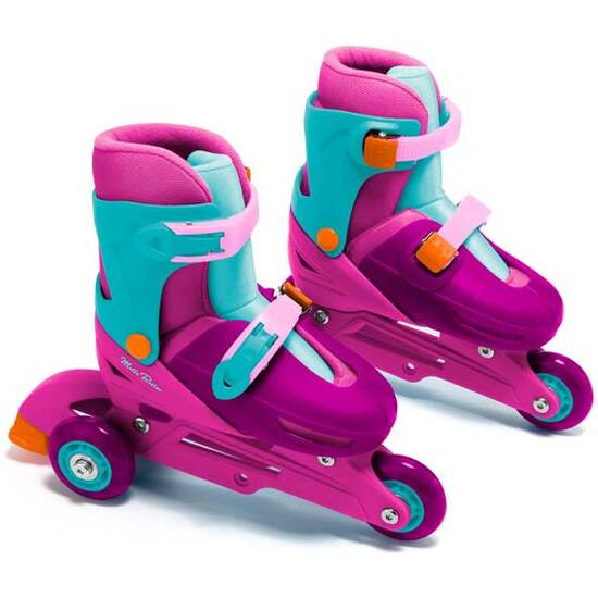PATIN EN LINEA EVOLUTIVO ROSA 31-34 image 0