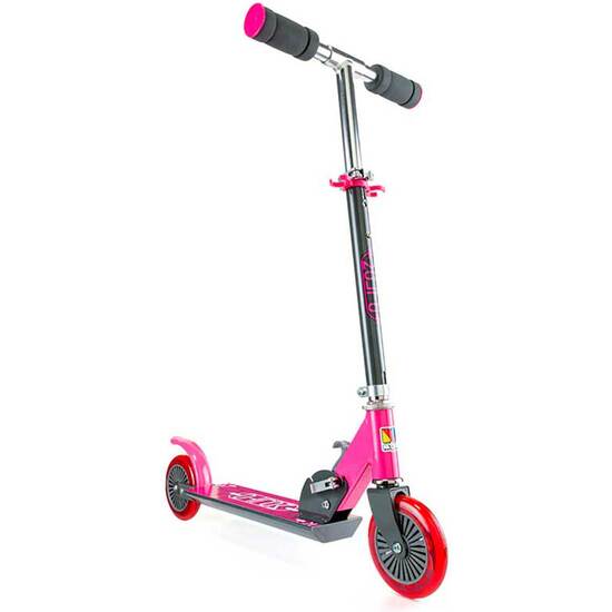 PATINETE 2 RUEDAS ROSA PLEGABLE image 0