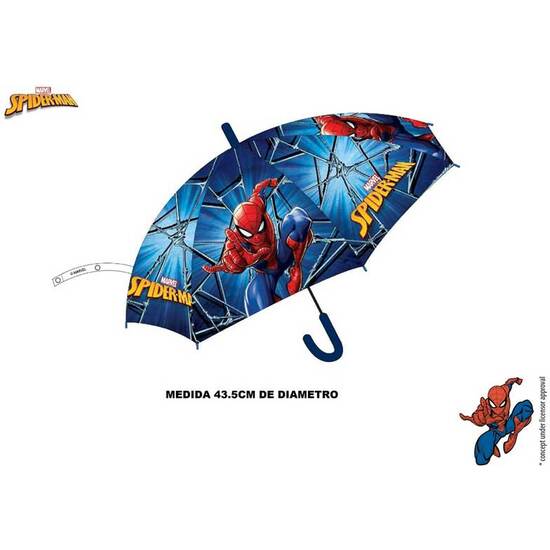 PARAGUAS SPIDER-MAN 43,5 CM. AUTOM. image 0