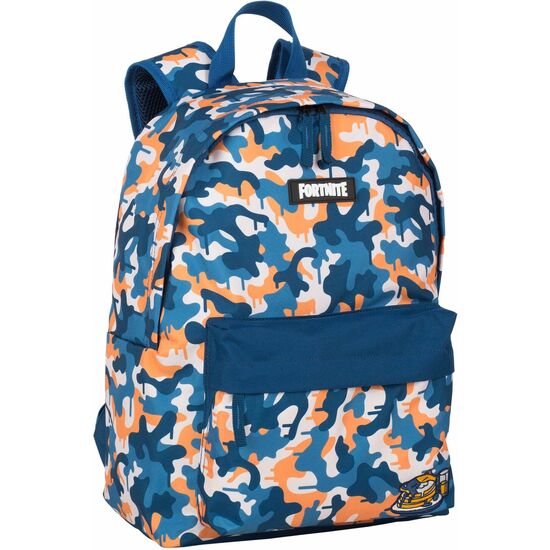 MOCHILA BLUE CAMO FORTNITE 42CM image 0