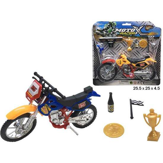 BLISTER MOTO RACER X CON ACCESORIOS image 0