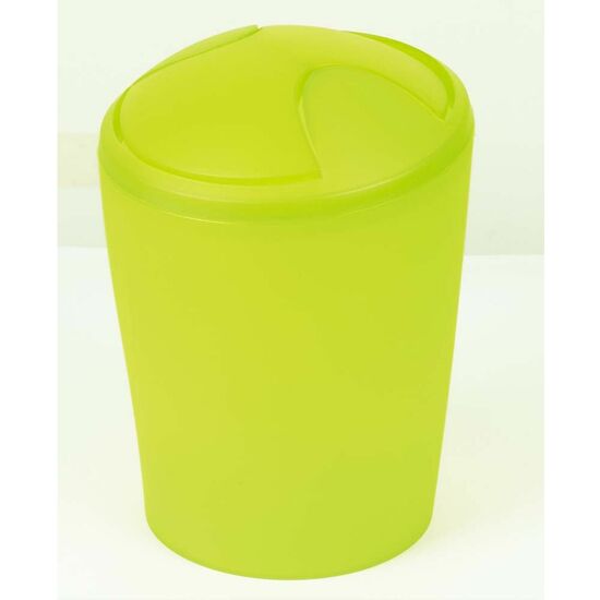 CUBO DE BASURA SPIRELLA COLECCIÓN MOVE COLOR VERDE KIWI EFECTO HELADO (5L) image 0