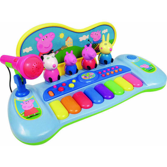 PIANO CON MICROFONO PEPPA PIG image 0