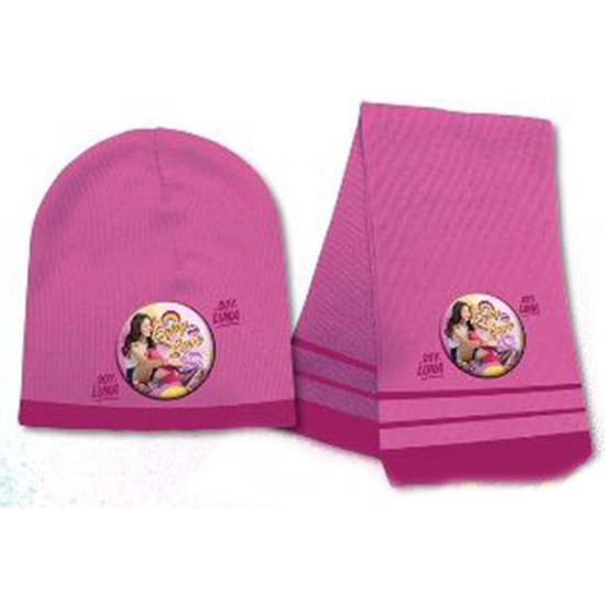 SOY LUNA SET GORRO+BUFANDA LANA image 0