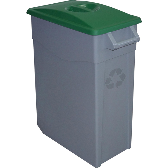 PACK RECICLAJE CONTENEDOR ZEUS: 4 CONTENEDORES CERRADO DE 65 LITROS, COLORES. CAPACIDAD TOTAL: 260 LITROS. image 2