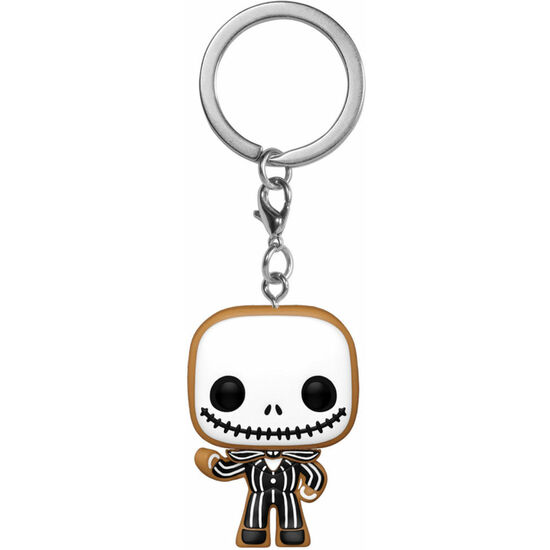 LLAVERO POCKET POP DISNEY PESADILLA ANTES DE NAVIDAD JACK SKELLINGTON GINGERBREAD EXCLUSIVE image 1