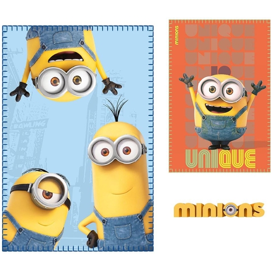 MINIONS MANTA POLAR 100X150CM image 0