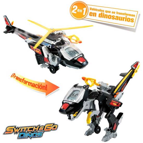 SWITCH&GO DINOS HELICOPTERO VELOCI image 1