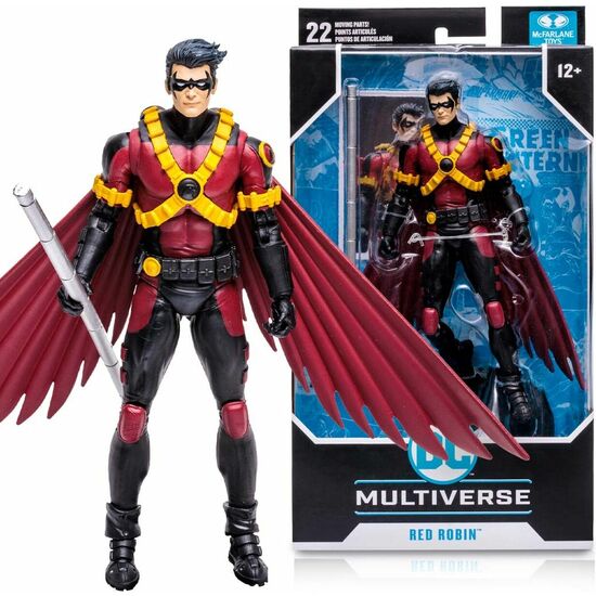 FIGURA RED ROBIN MULTIVERSE DC COMICS 17,5CM image 0