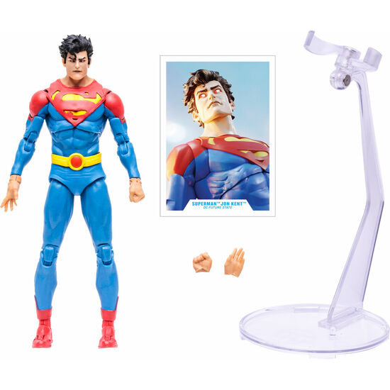 FIGURA SUPERMAN JON KENT MULTIVERSE DC COMICS 17,5CM image 1