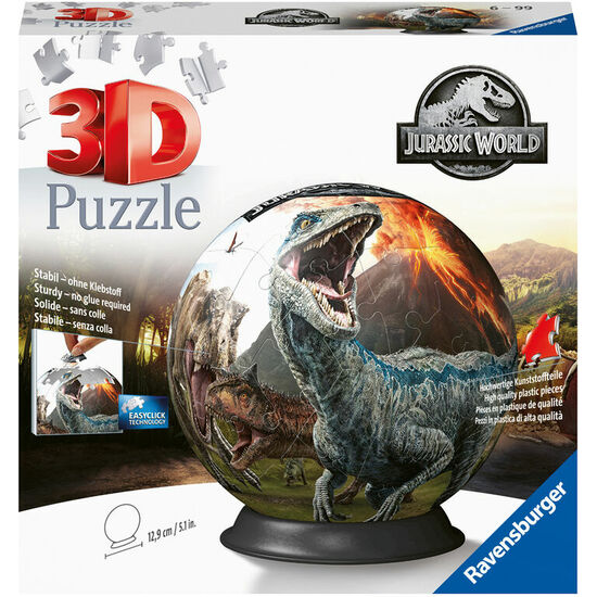 PUZZLE 3D JURASSIC WORLD 72PZS image 0