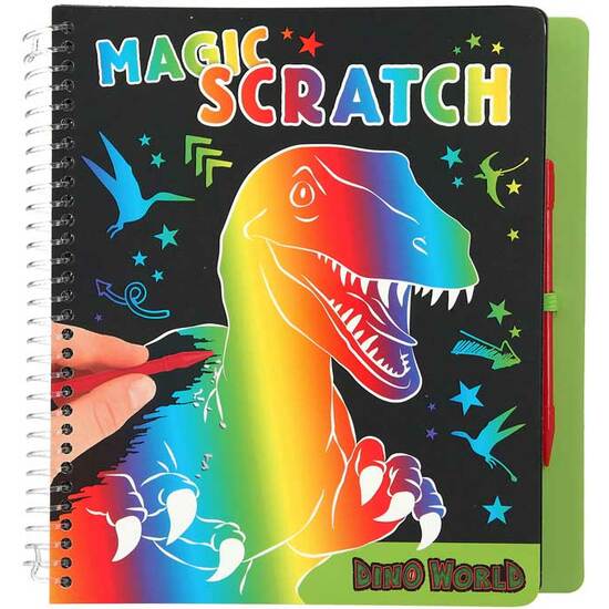 MAGIC SCRATCH BOOK DINO WORLD image 0