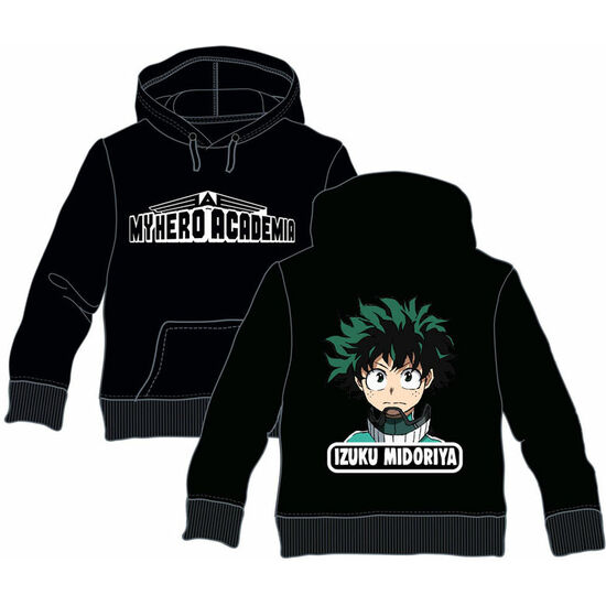 SUDADERA CAPUCHA IZUKU MIDORIYA MY HERO ACADEMIA INFANTIL image 0