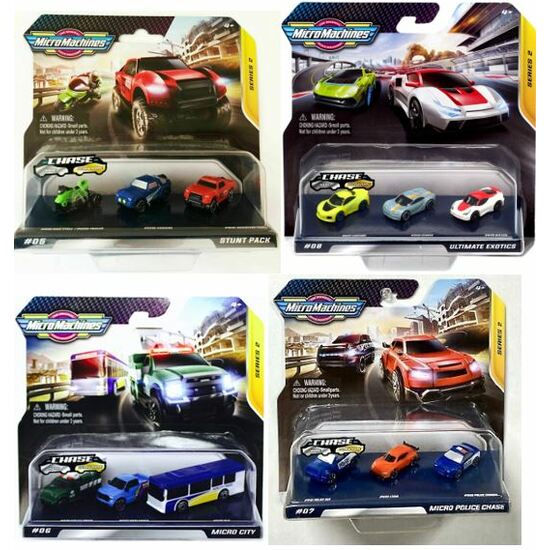 PACK 3 VEHICULOS MICROMACHINES S.2 image 0