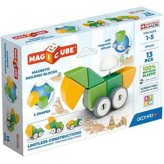 BLOQUES MAGNETICOS MAGICUBE 13 PZAS image 0