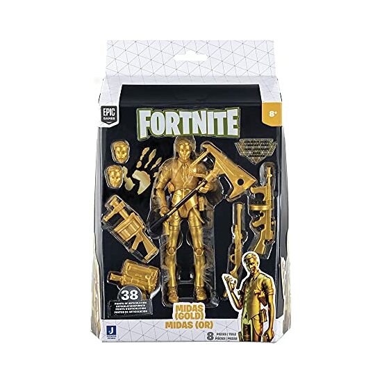 FIGURA MIDAS (ORO) FORTNITE 15 CM. image 0