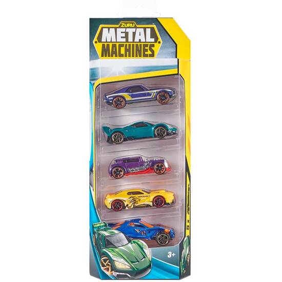 PACK 5 COCHES METAL MACHINES 1:64 image 1