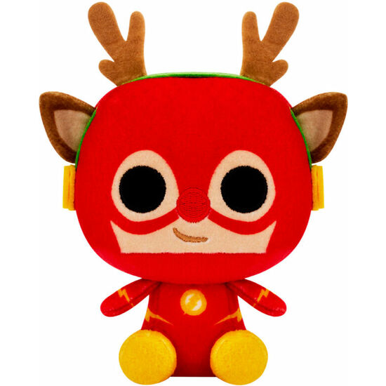 PELUCHE FLASH HOLIDAY DC COMICS 10CM image 0