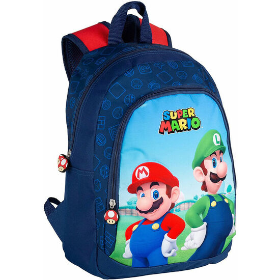 MOCHILA MARIO Y LUIGI SUPER MARIO BROS 38CM image 0