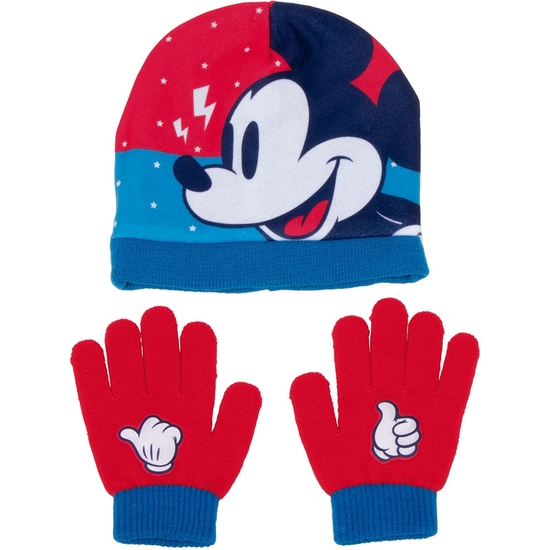 MICKEY MOUSE SET GORRO Y GUANTE  image 0