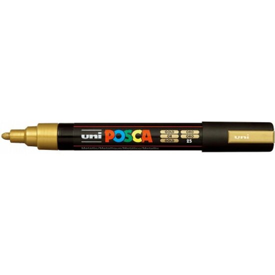 ROTULADOR UNI POSCA PC-5M COLOR - ORO image 0