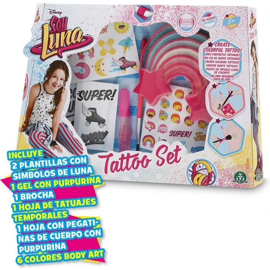 SOY LUNA SET TATTO 28X19 image 0