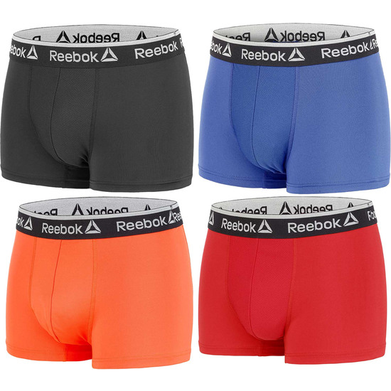 LOTE 4 BOXER CALZONCILLO REEBOK PARA HOMBRE - 4 COLORES image 0