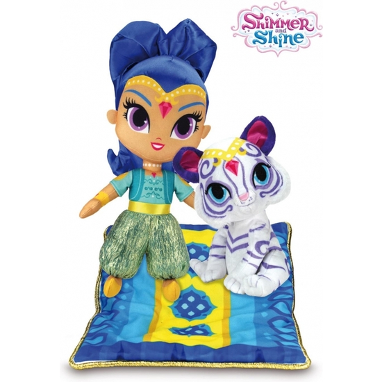 SHIMMER SHINE PELUCHE ALFOMBRA GENIO 34CM image 0