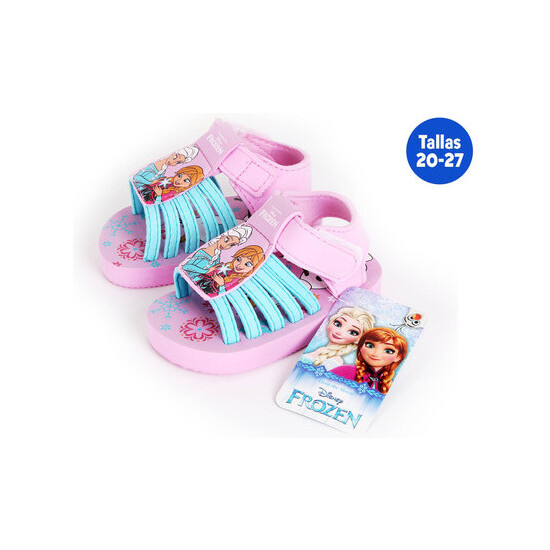 SANDALIAS PLAYA CON VELCRO FROZEN TALLA 22 image 0