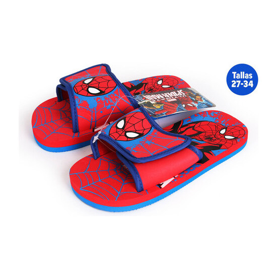 ZAPATILLAS VERANO NIÑOS CON VELCRO SPIDERMAN TALLA 27 image 0