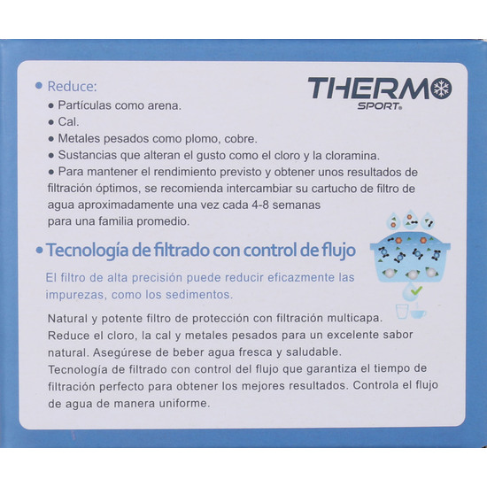 SET 2 FILTROS JARRA AGUA THERMOSPORT image 2