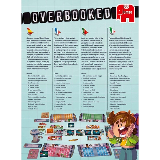 JUEGO MESA OVERBOOKED DISET  image 2