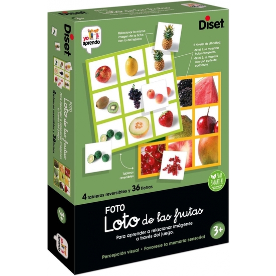 LOTO PHOTO FRUITS DISET +3 AÑOS image 0