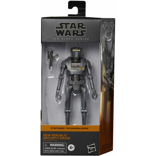 FIGURA NEW REPUBLIC SECURITY DROID THE MANDALORIAN STAR WARS 15CM image 0