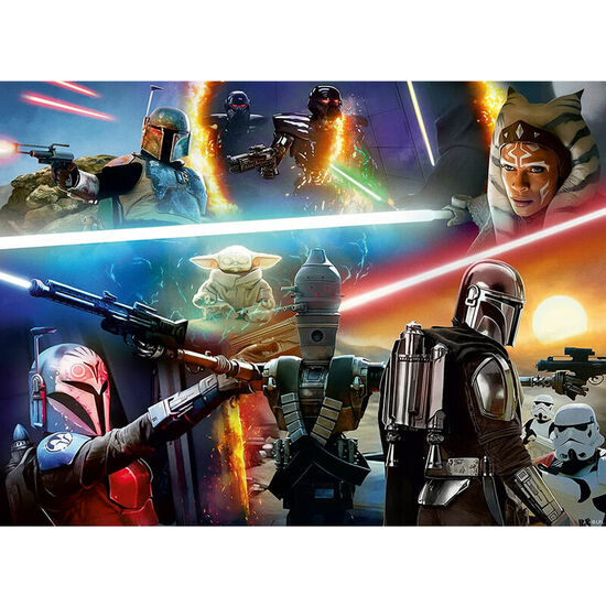 PUZZLE THE MANDALORIAN STAR WARS 300PZS image 1