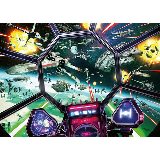 PUZZLE CABINA DEL TIE FIGHTER STAR WARS 1000PZS image 1