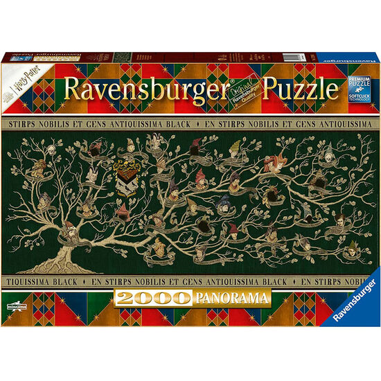 PUZZLE PANORAMA ARBOL GENEALOGICO HARRY POTTER 2000PZS image 0