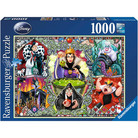 PUZZLE LAS VILLANAS DISNEY 1000PZS image 1