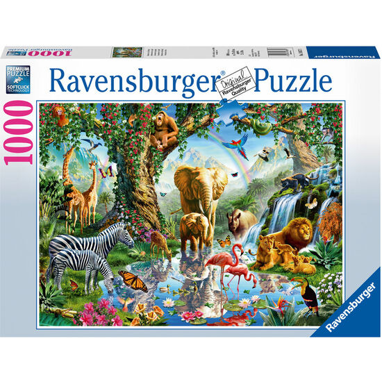 PUZZLE AVENTURAS EN LA SELVA 1000PZS image 0