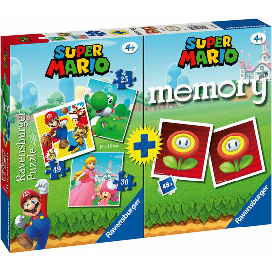 MULTIPACK MEMORY + 3 PUZZLES SUPER MARIO image 0