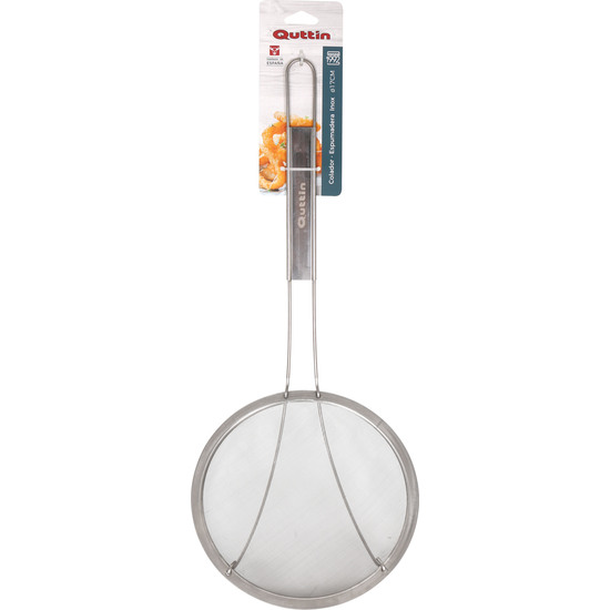 COLADOR ACERO INOXIDABLE EXTRA LARGO 17CM QUTTIN image 1
