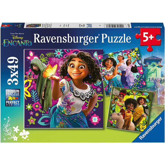 PUZZLE ENCANTO DISNEY 3X49PZS image 0