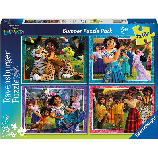 PUZZLE ENCANTO DISNEY 4X100PZS image 0