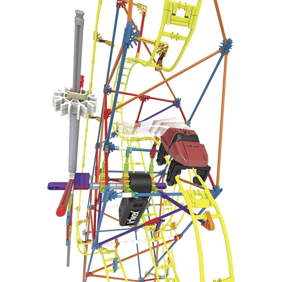 KNEX CONSTRUCCIÓN CON MOTOR MONTAÑA RUSA image 2